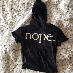 "Nope" hoodie